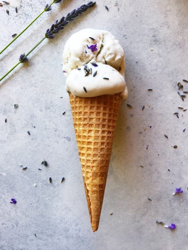 Lavender-Ice Cream